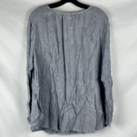 Old Navy Striped V-neck Blouse XXL - Picture 2 of 11